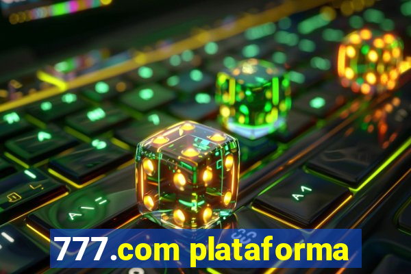 777.com plataforma