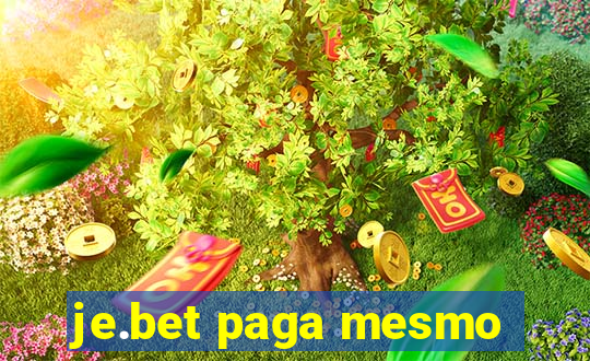 je.bet paga mesmo