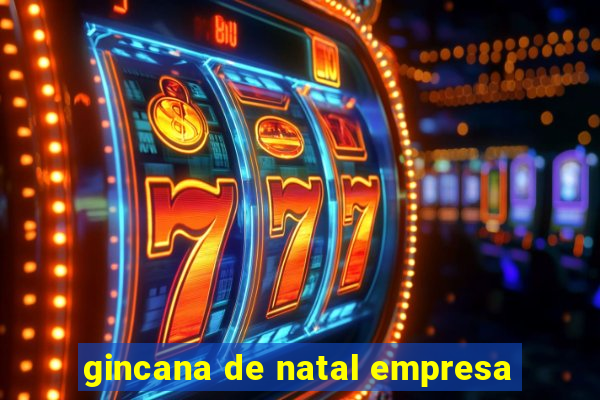 gincana de natal empresa
