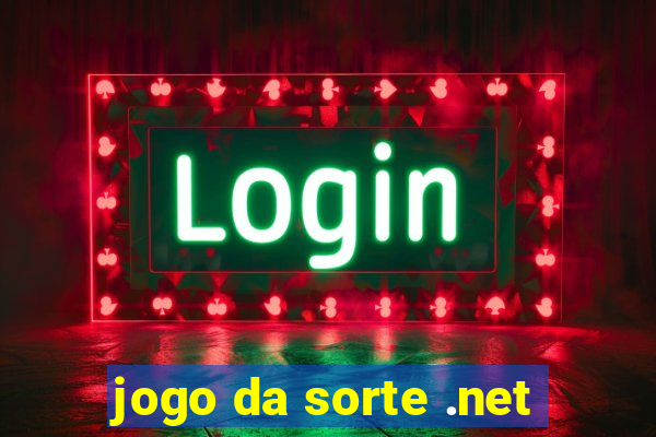 jogo da sorte .net