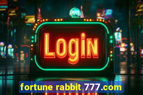 fortune rabbit 777.com