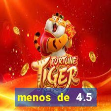 menos de 4.5 escanteios o que significa