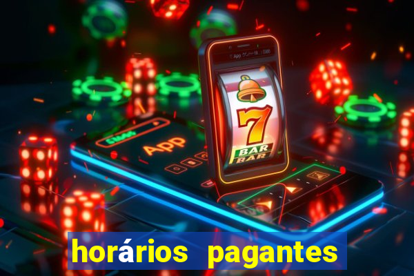 horários pagantes fortune rabbit hoje