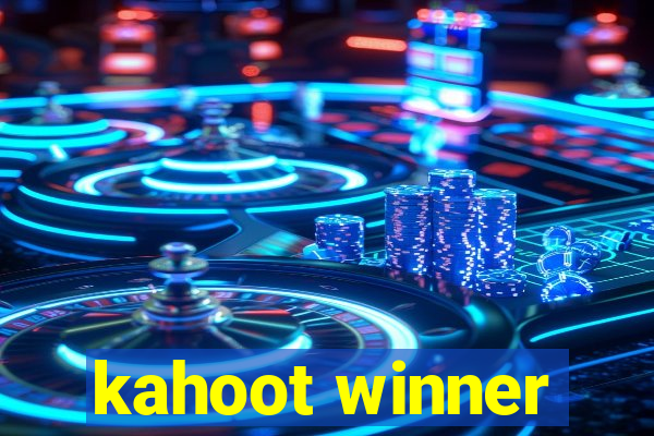 kahoot winner