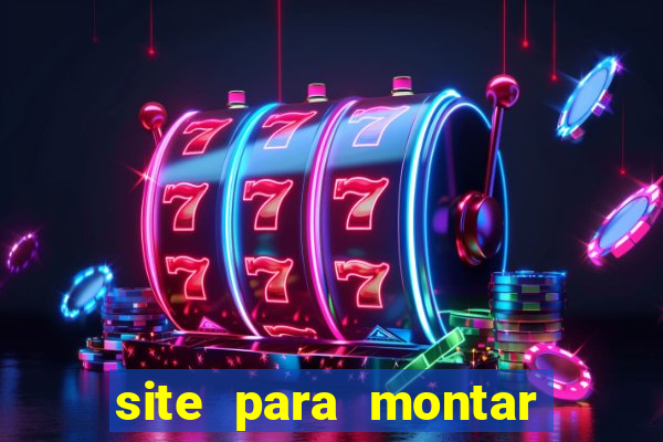 site para montar time de futebol