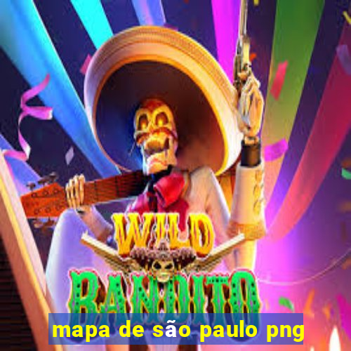 mapa de são paulo png
