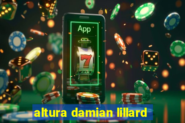 altura damian lillard