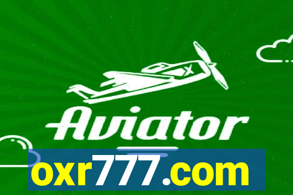 oxr777.com