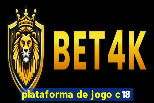 plataforma de jogo c18