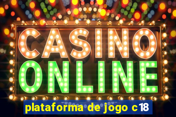 plataforma de jogo c18