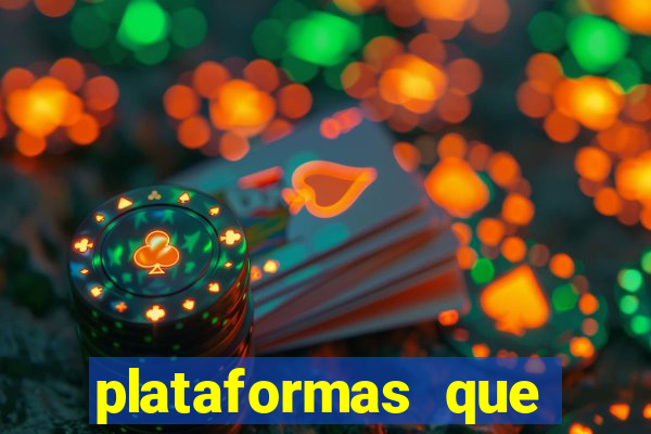 plataformas que estao pagando agora