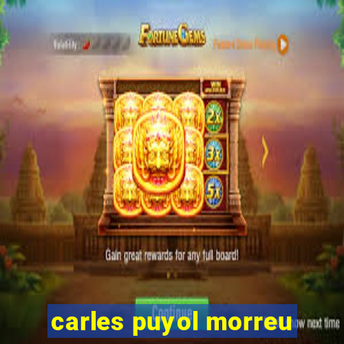 carles puyol morreu