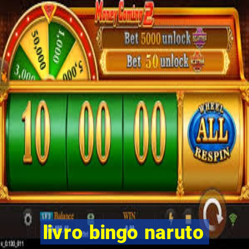 livro bingo naruto