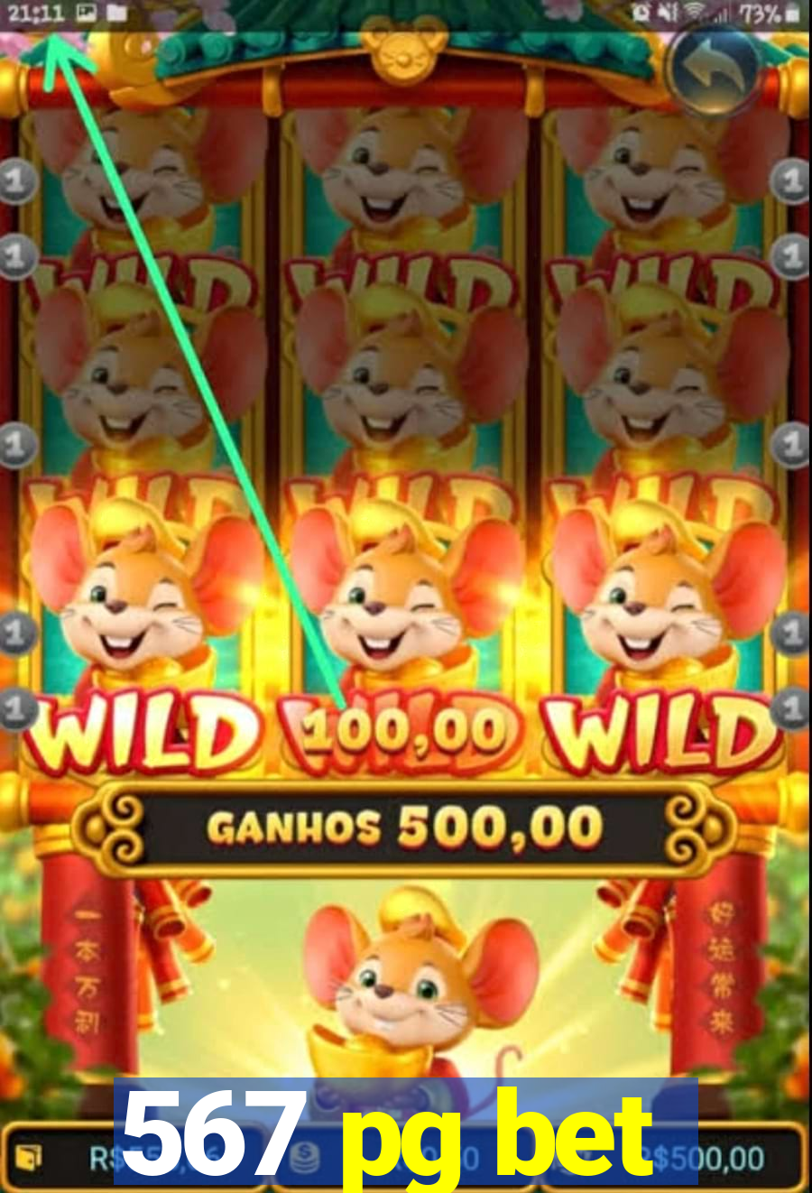 567 pg bet