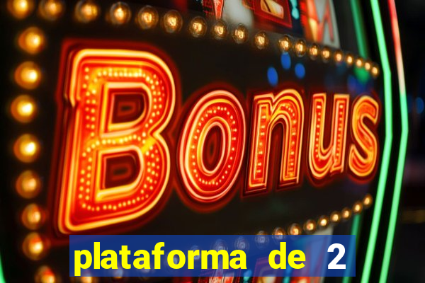 plataforma de 2 reais fortune tiger