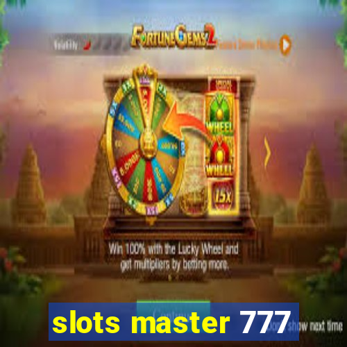 slots master 777