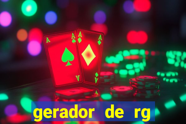 gerador de rg frente e verso