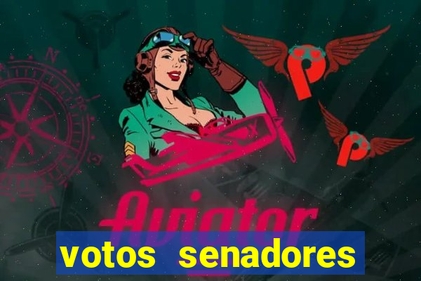 votos senadores impeachment alexandre de moraes