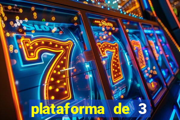 plataforma de 3 reais tigre