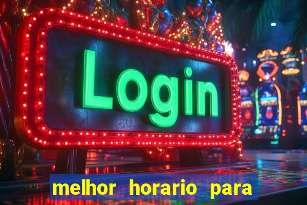melhor horario para jogar fortune rabbit