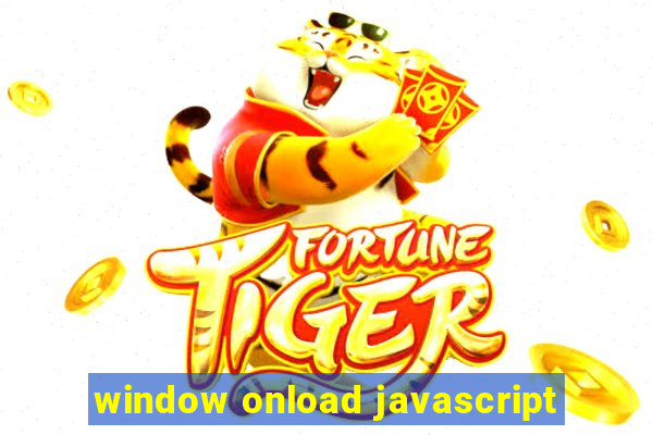 window onload javascript