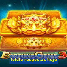 loldle respostas hoje