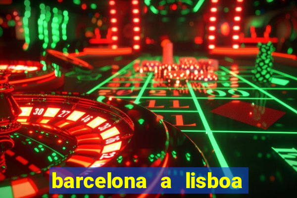 barcelona a lisboa de trem