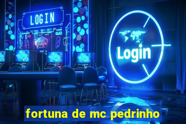 fortuna de mc pedrinho
