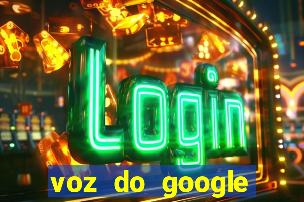 voz do google tradutor homem