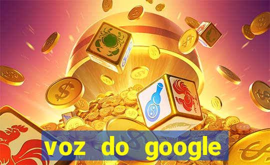 voz do google tradutor homem