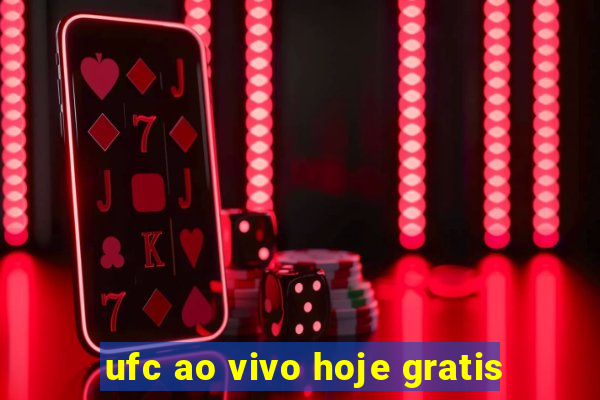 ufc ao vivo hoje gratis