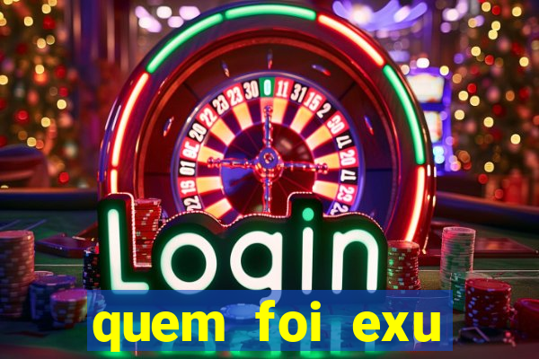 quem foi exu caveira em vida