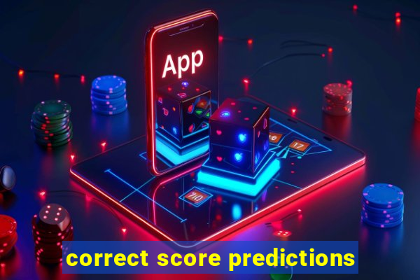 correct score predictions
