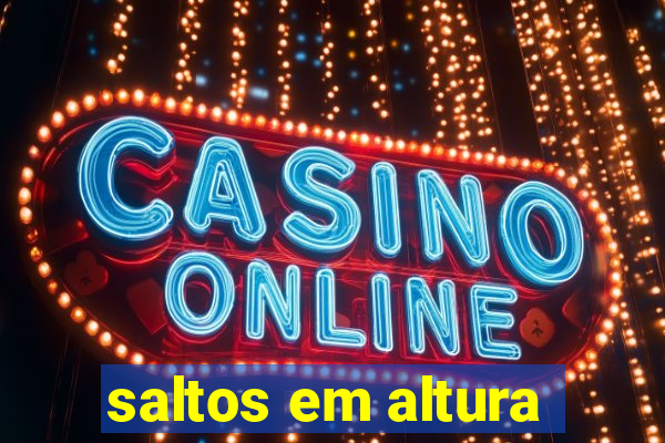 saltos em altura