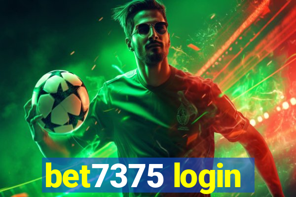 bet7375 login