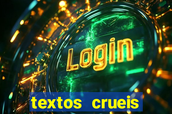 textos crueis demais pdf