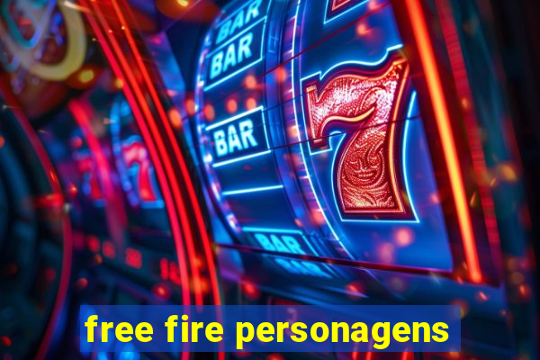 free fire personagens
