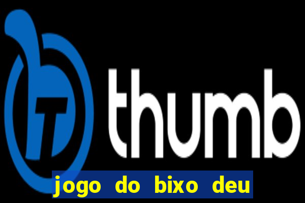 jogo do bixo deu no poste