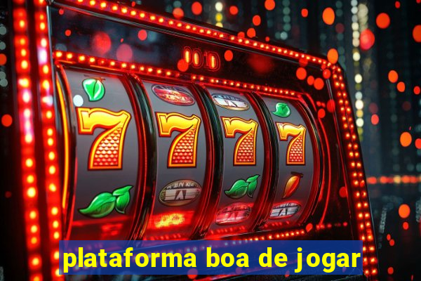 plataforma boa de jogar