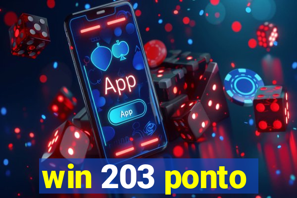 win 203 ponto