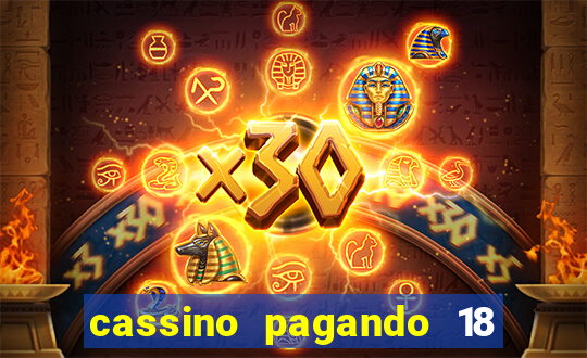 cassino pagando 18 reais no cadastro