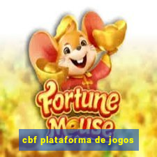 cbf plataforma de jogos