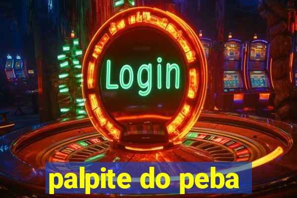 palpite do peba