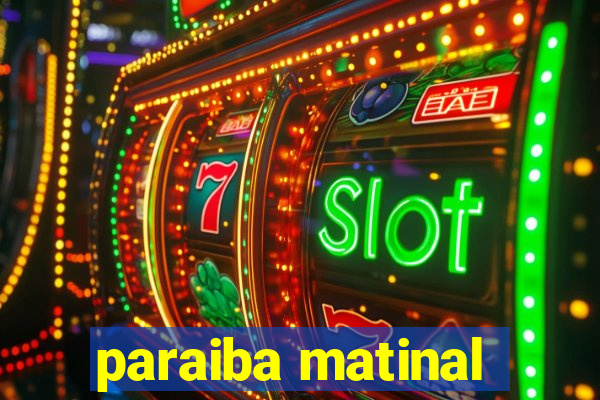 paraiba matinal