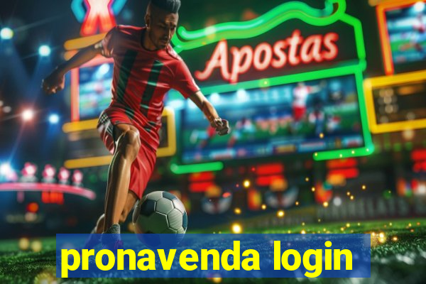 pronavenda login