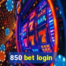 850 bet login