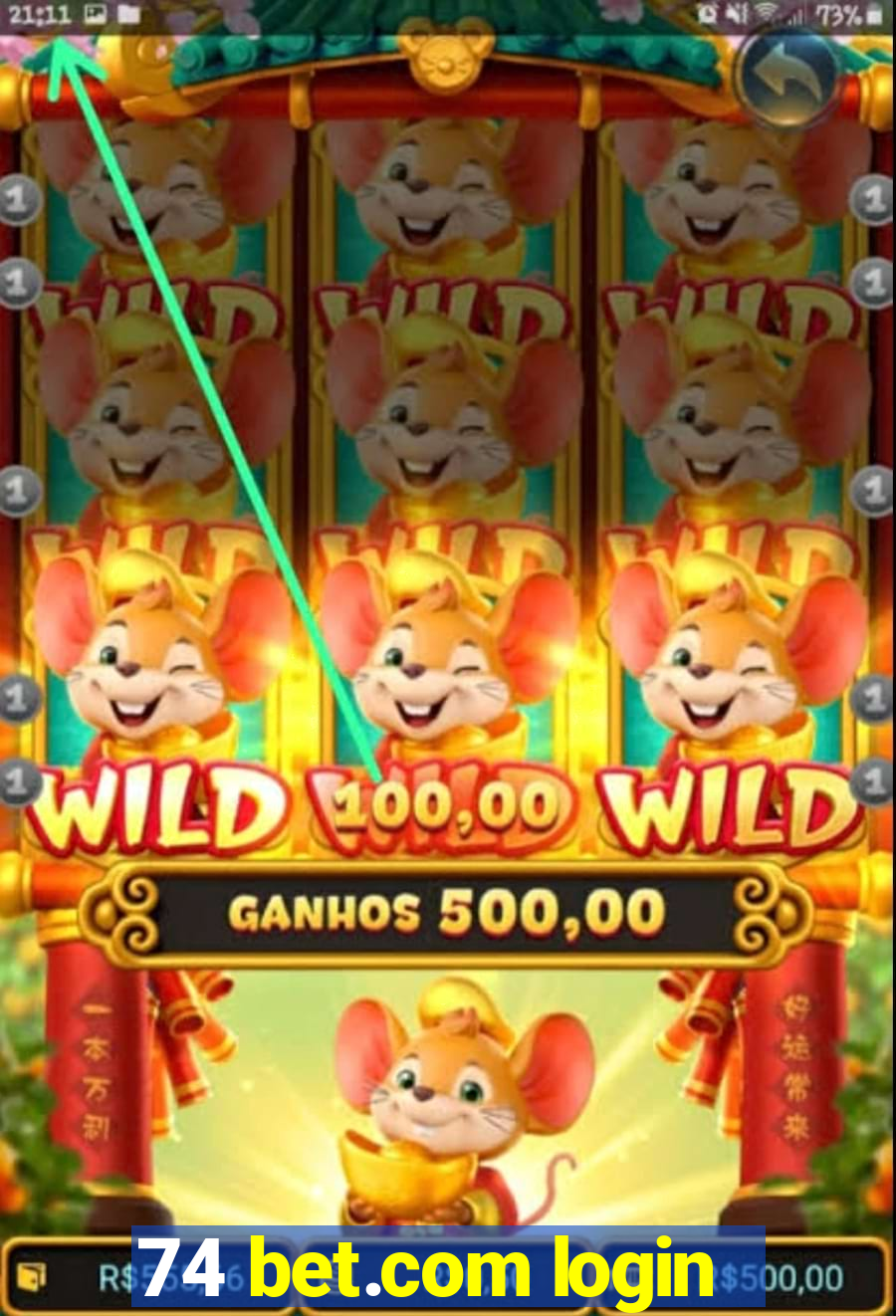74 bet.com login
