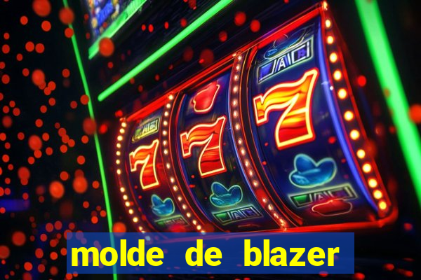 molde de blazer masculino para imprimir