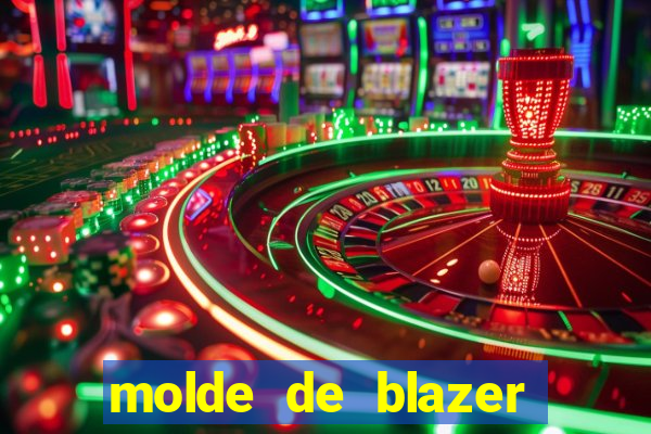molde de blazer masculino para imprimir