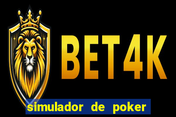 simulador de poker texas holdem gratis